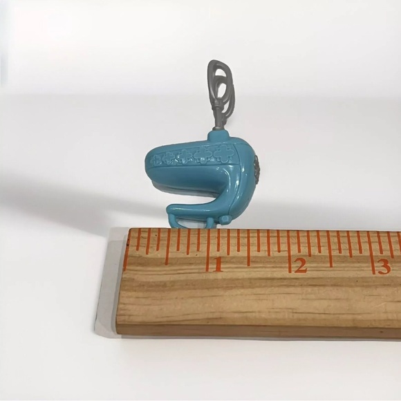 Mattel Barbie Doll Kitchen Mixer Whisk Handheld Blue Dollhouse Mini Toy - Picture 6 of 6